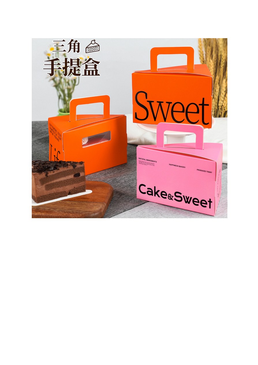 Branded Triangle Takeaway Box