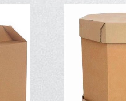 Octagonal Corrugated Container
