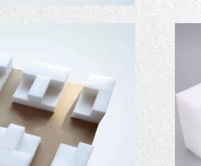 White Square-Protrusion Insert