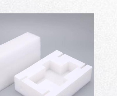 White Thick L-Channel Foam Blocks