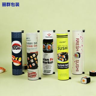 Custom Sushi Push Tube Canister