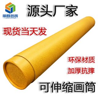 Telescopic Art Tube for Calligraphy Scrolls